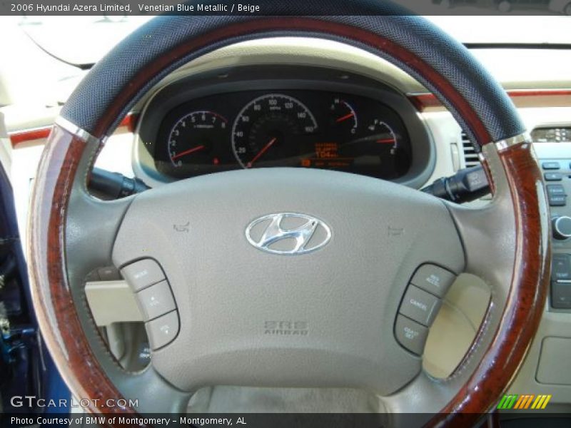 Venetian Blue Metallic / Beige 2006 Hyundai Azera Limited