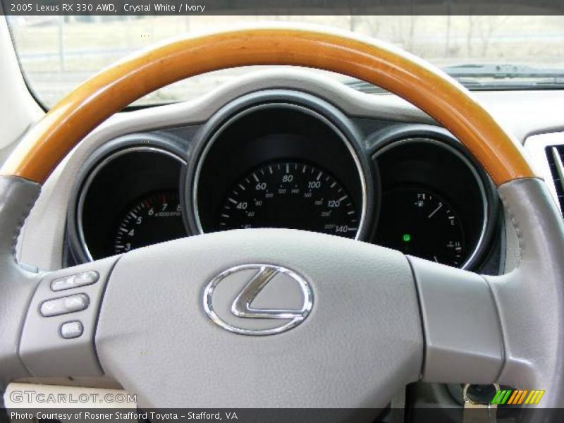 Crystal White / Ivory 2005 Lexus RX 330 AWD