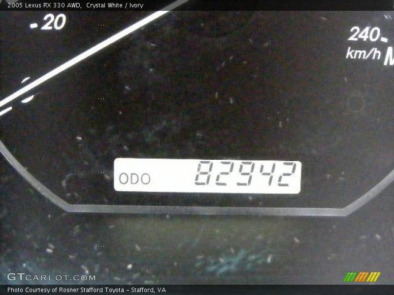 Crystal White / Ivory 2005 Lexus RX 330 AWD