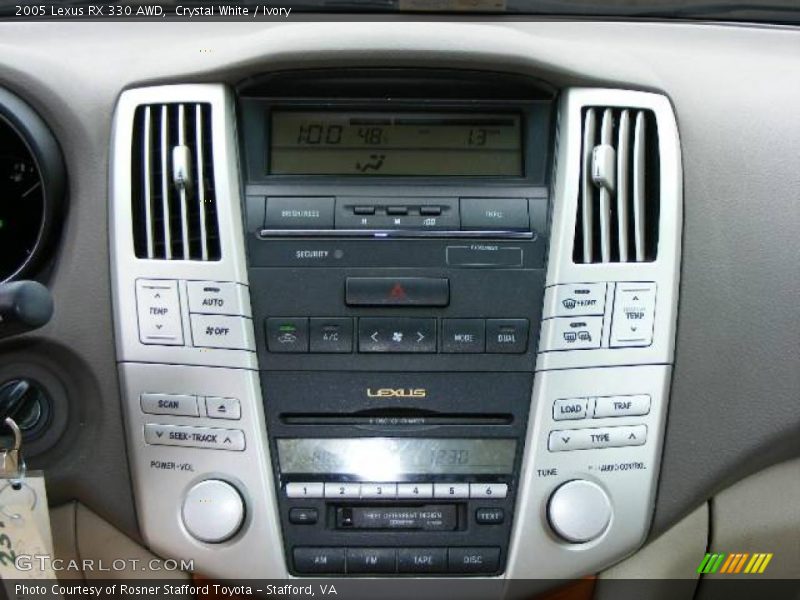 Crystal White / Ivory 2005 Lexus RX 330 AWD