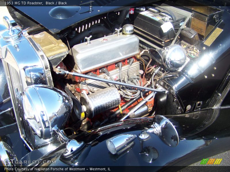  1953 TD Roadster Engine - 1250 cc XPAG OHV 8-Valve 4 Cylinder