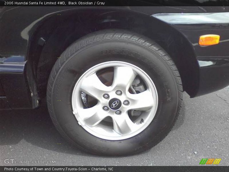 Black Obsidian / Gray 2006 Hyundai Santa Fe Limited 4WD