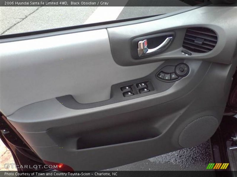 Black Obsidian / Gray 2006 Hyundai Santa Fe Limited 4WD