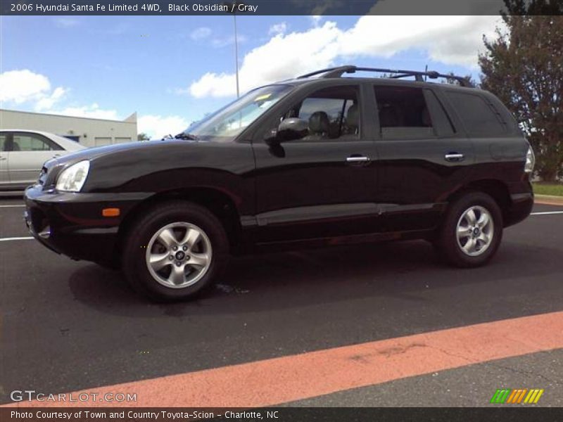 Black Obsidian / Gray 2006 Hyundai Santa Fe Limited 4WD