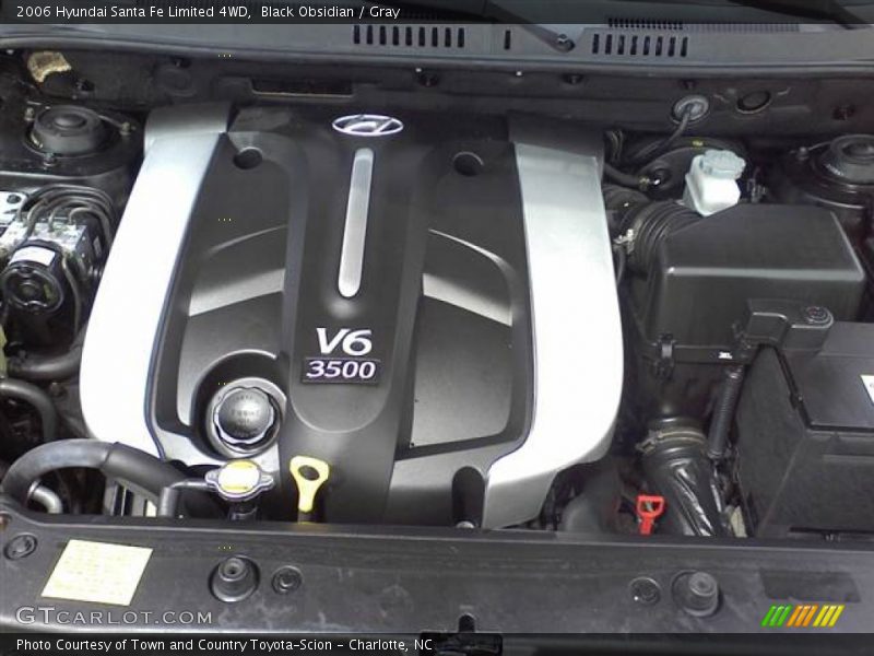 Black Obsidian / Gray 2006 Hyundai Santa Fe Limited 4WD