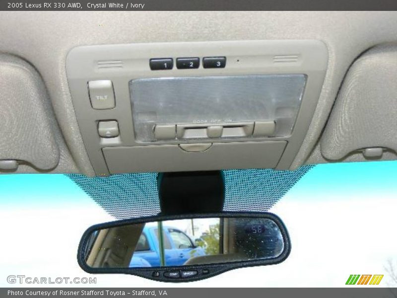 Crystal White / Ivory 2005 Lexus RX 330 AWD