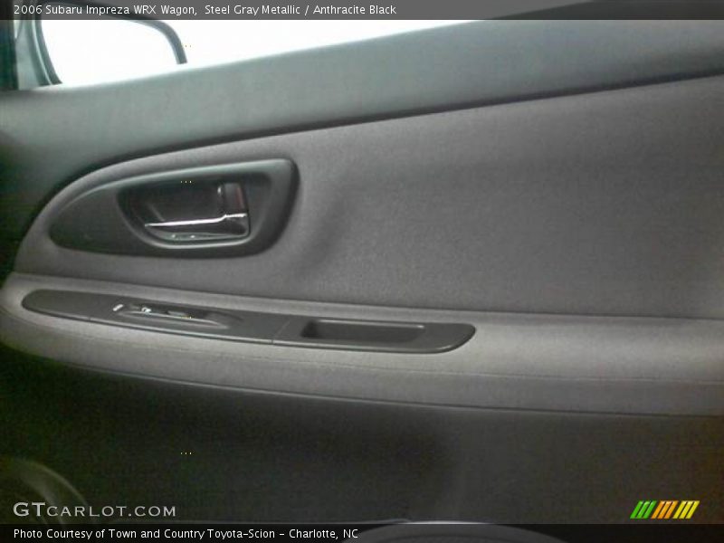 Steel Gray Metallic / Anthracite Black 2006 Subaru Impreza WRX Wagon