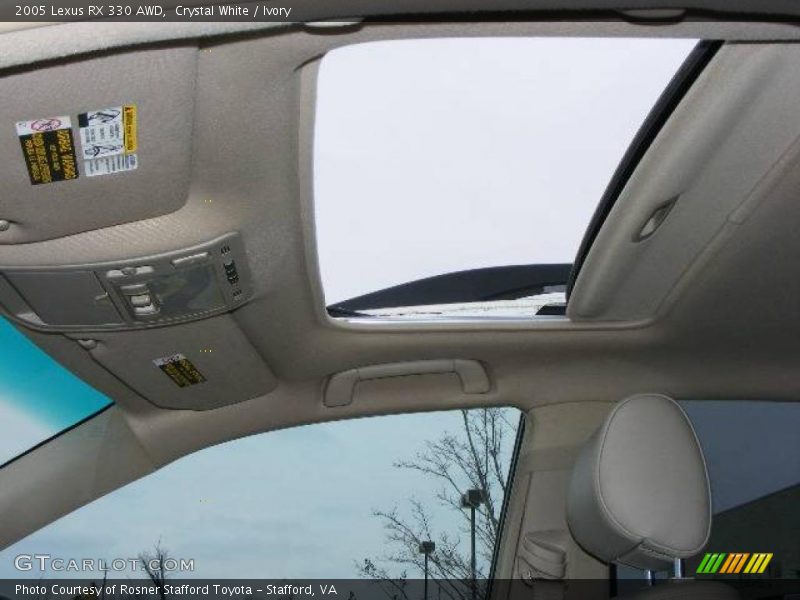 Crystal White / Ivory 2005 Lexus RX 330 AWD