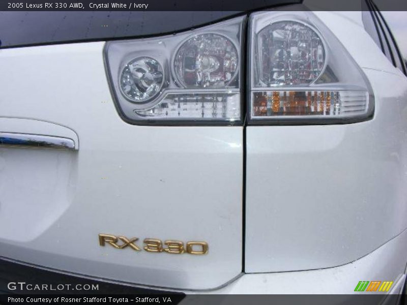 Crystal White / Ivory 2005 Lexus RX 330 AWD
