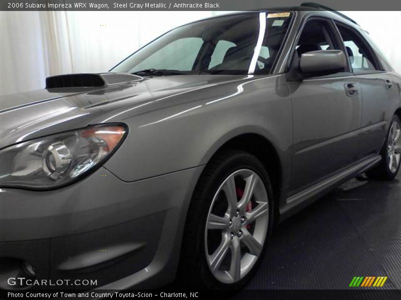 Steel Gray Metallic / Anthracite Black 2006 Subaru Impreza WRX Wagon