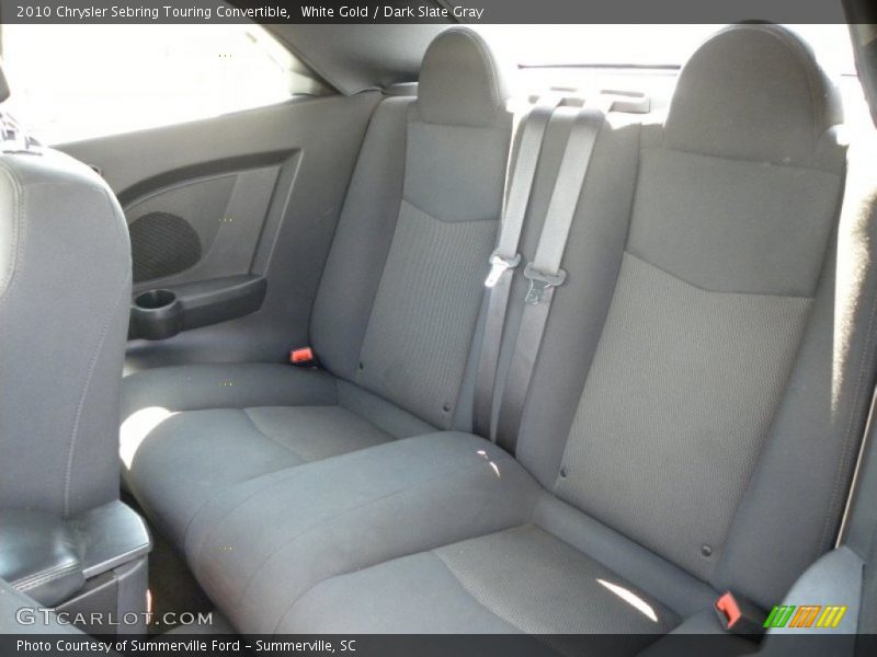 White Gold / Dark Slate Gray 2010 Chrysler Sebring Touring Convertible