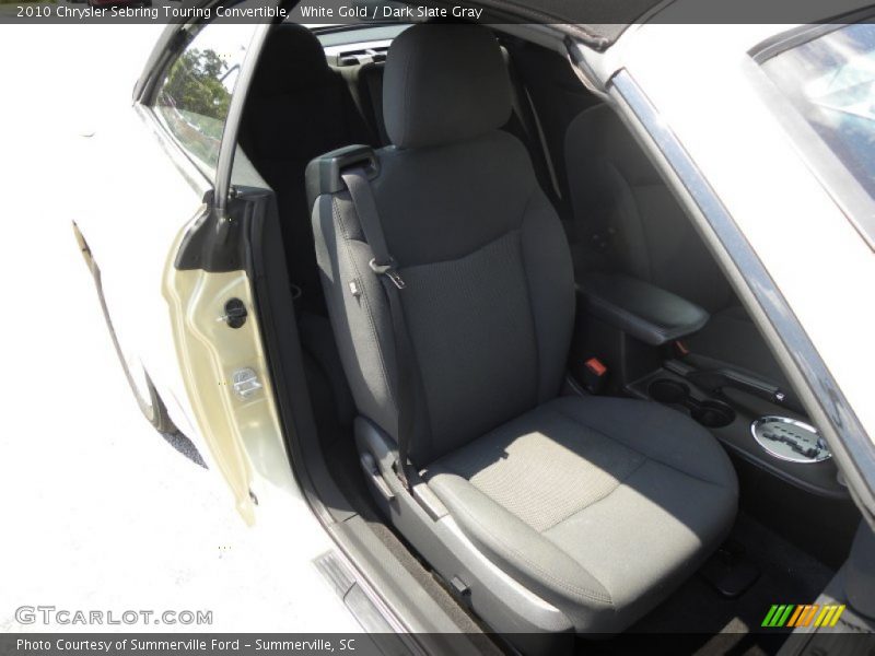 White Gold / Dark Slate Gray 2010 Chrysler Sebring Touring Convertible