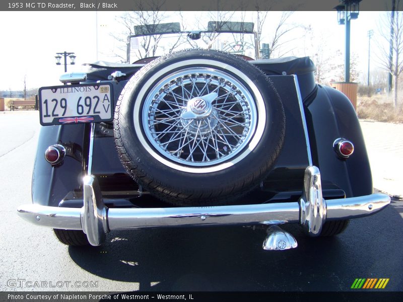 Black / Black 1953 MG TD Roadster