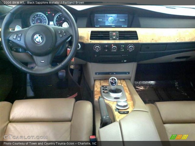 Dashboard of 2006 M5 