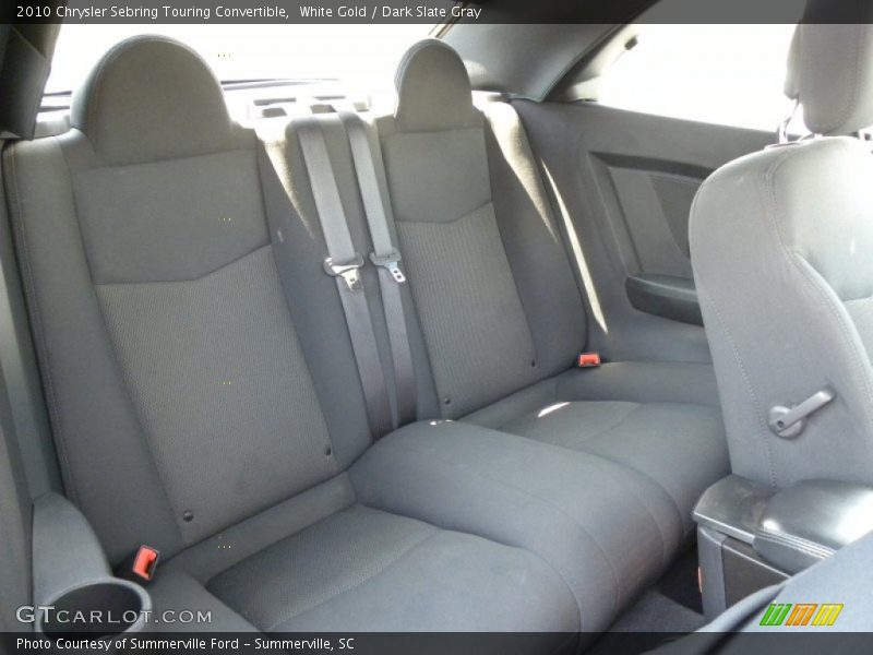 White Gold / Dark Slate Gray 2010 Chrysler Sebring Touring Convertible