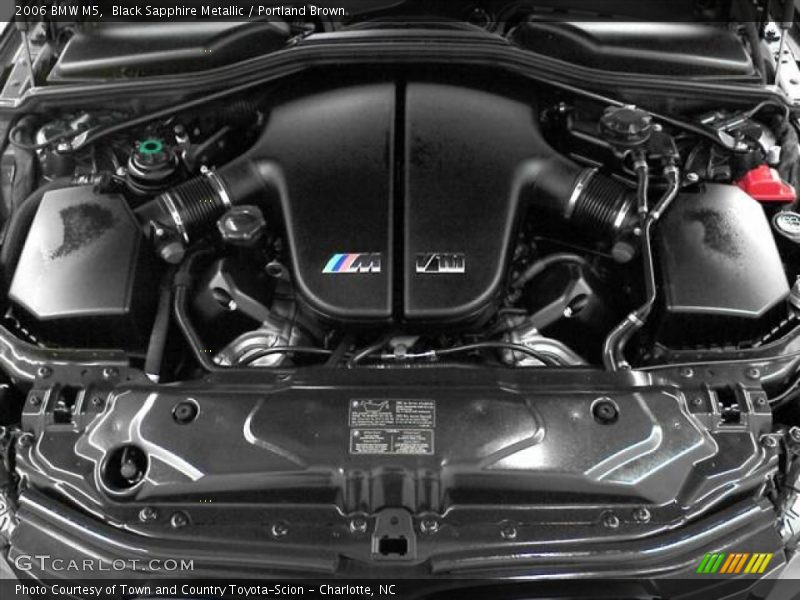  2006 M5  Engine - 5.0 Liter M DOHC 40-Valve VVT V10