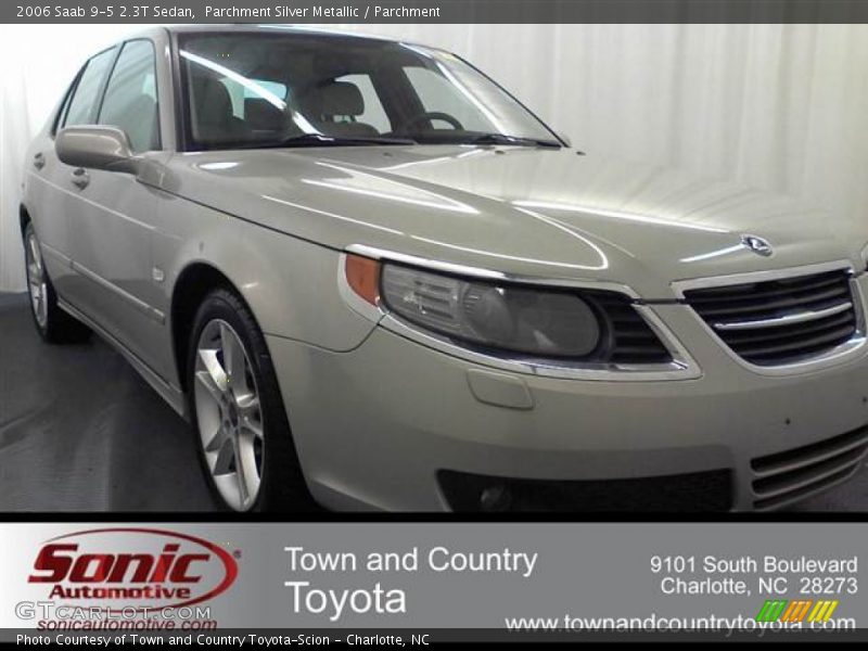 Parchment Silver Metallic / Parchment 2006 Saab 9-5 2.3T Sedan