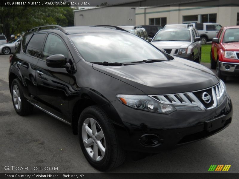 Super Black / Black 2009 Nissan Murano S AWD