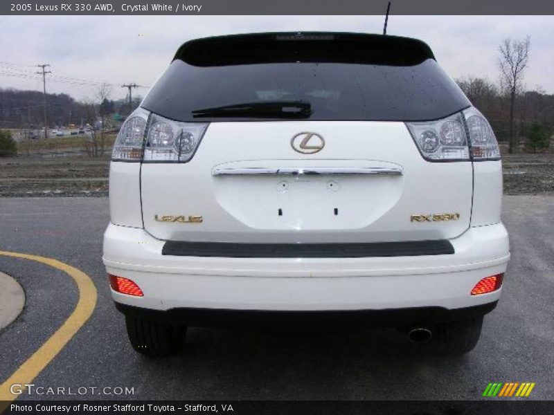 Crystal White / Ivory 2005 Lexus RX 330 AWD