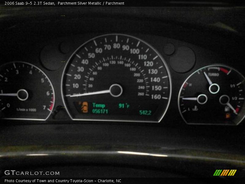 Parchment Silver Metallic / Parchment 2006 Saab 9-5 2.3T Sedan