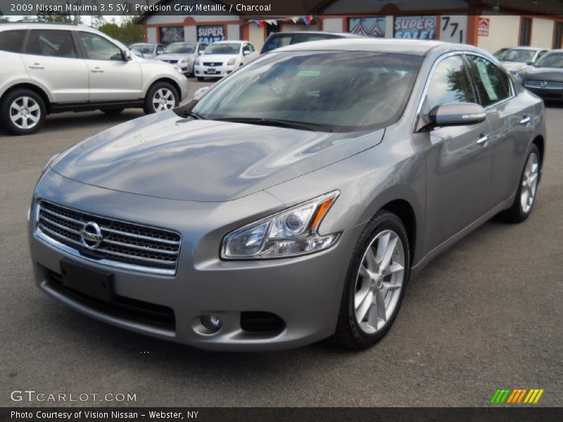 Precision Gray Metallic / Charcoal 2009 Nissan Maxima 3.5 SV