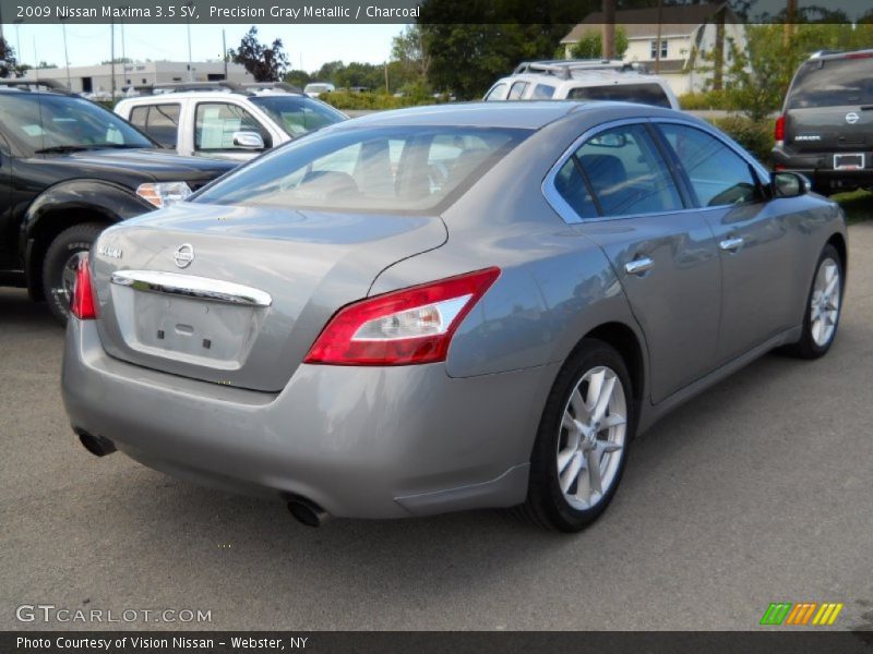 Precision Gray Metallic / Charcoal 2009 Nissan Maxima 3.5 SV