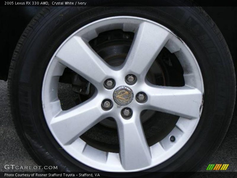 Crystal White / Ivory 2005 Lexus RX 330 AWD