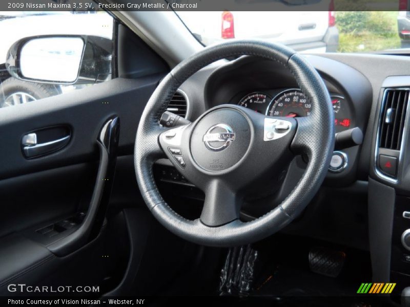 Precision Gray Metallic / Charcoal 2009 Nissan Maxima 3.5 SV