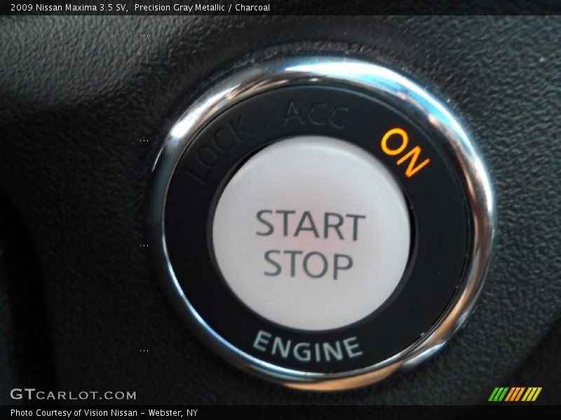 Precision Gray Metallic / Charcoal 2009 Nissan Maxima 3.5 SV