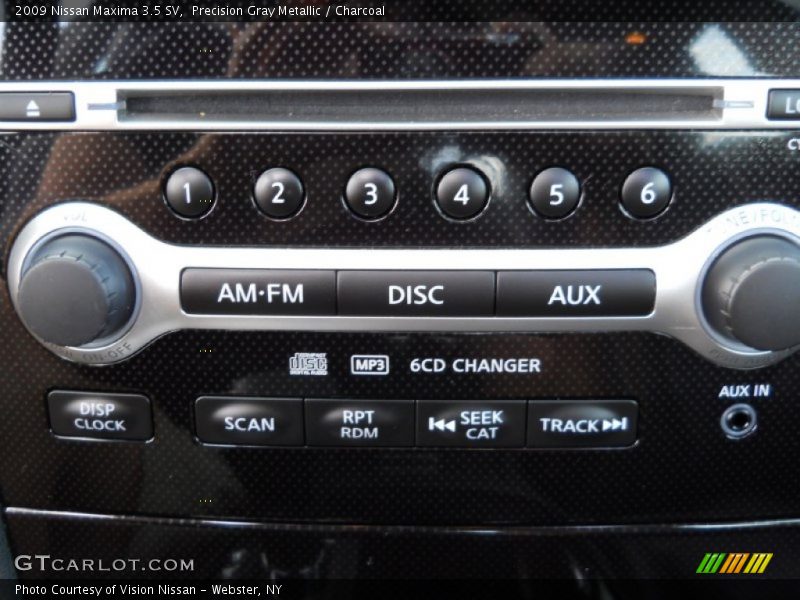 Precision Gray Metallic / Charcoal 2009 Nissan Maxima 3.5 SV