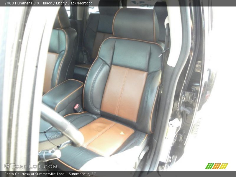  2008 H3 X Ebony Black/Morocco Interior