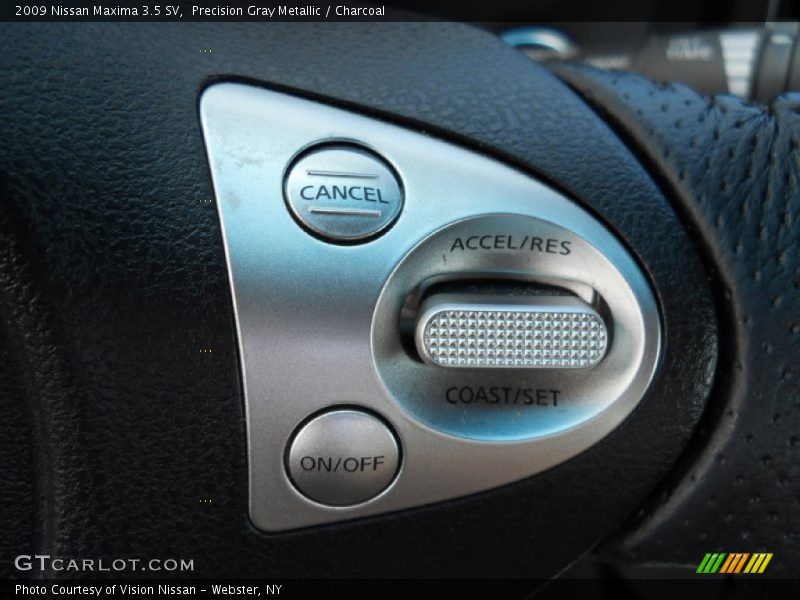 Precision Gray Metallic / Charcoal 2009 Nissan Maxima 3.5 SV