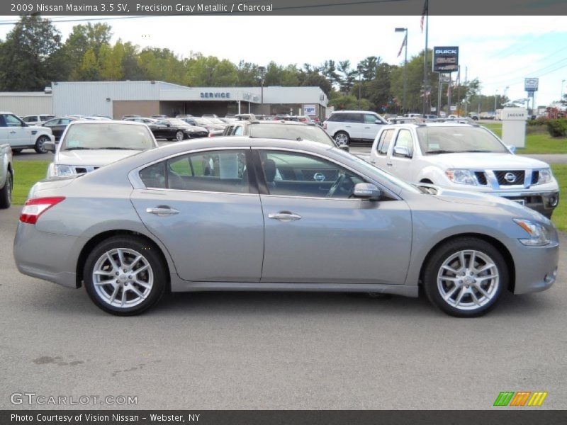 Precision Gray Metallic / Charcoal 2009 Nissan Maxima 3.5 SV