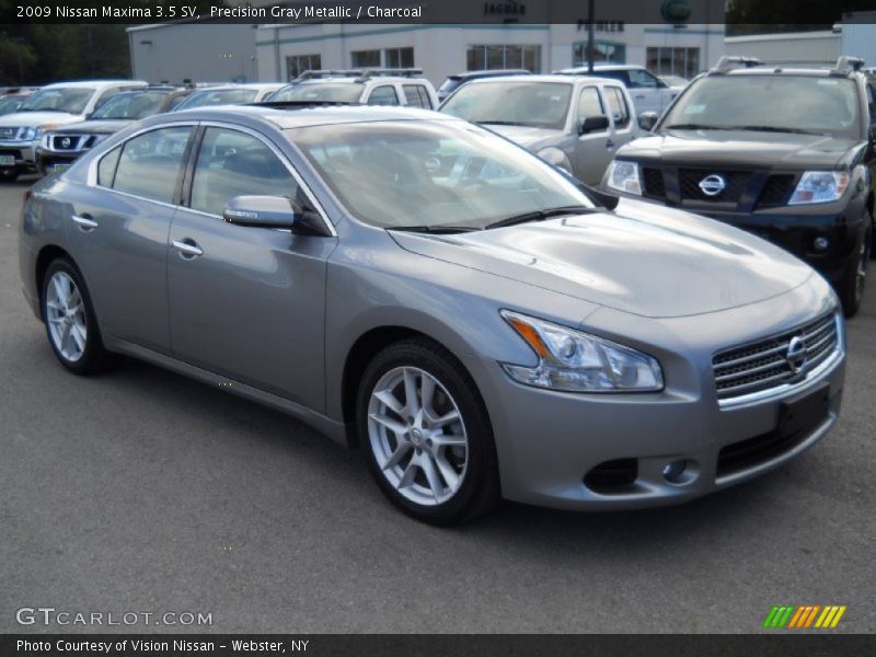 Precision Gray Metallic / Charcoal 2009 Nissan Maxima 3.5 SV