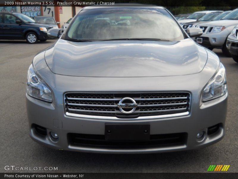 Precision Gray Metallic / Charcoal 2009 Nissan Maxima 3.5 SV