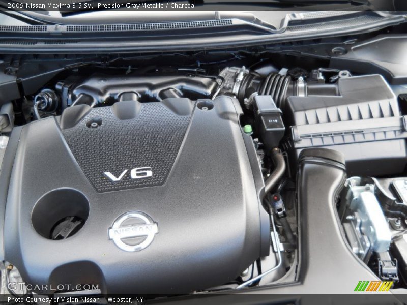 Precision Gray Metallic / Charcoal 2009 Nissan Maxima 3.5 SV