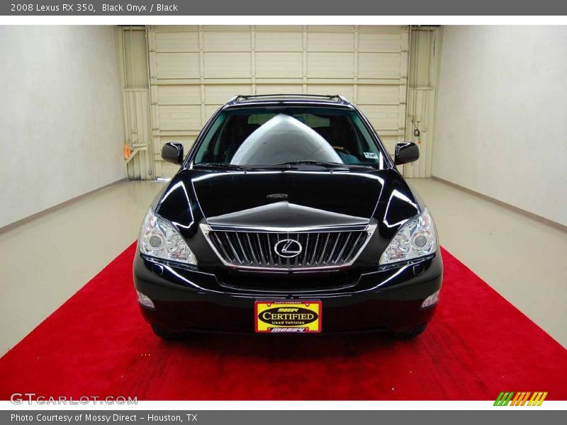 Black Onyx / Black 2008 Lexus RX 350