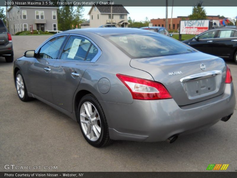 Precision Gray Metallic / Charcoal 2009 Nissan Maxima 3.5 SV