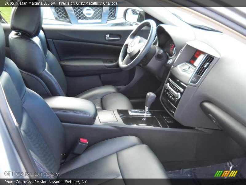 Precision Gray Metallic / Charcoal 2009 Nissan Maxima 3.5 SV