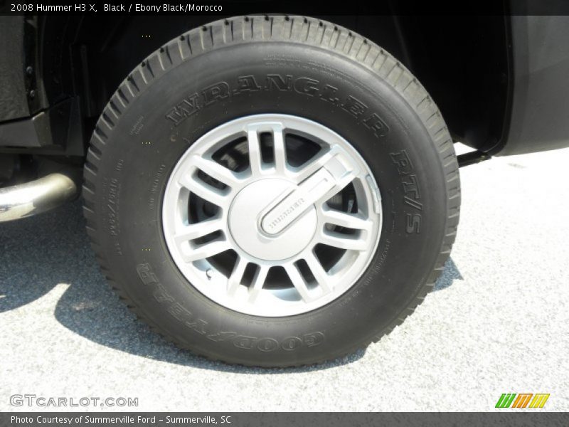 Black / Ebony Black/Morocco 2008 Hummer H3 X