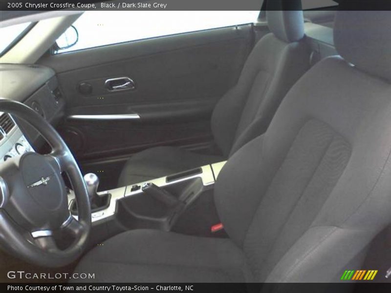  2005 Crossfire Coupe Dark Slate Grey Interior