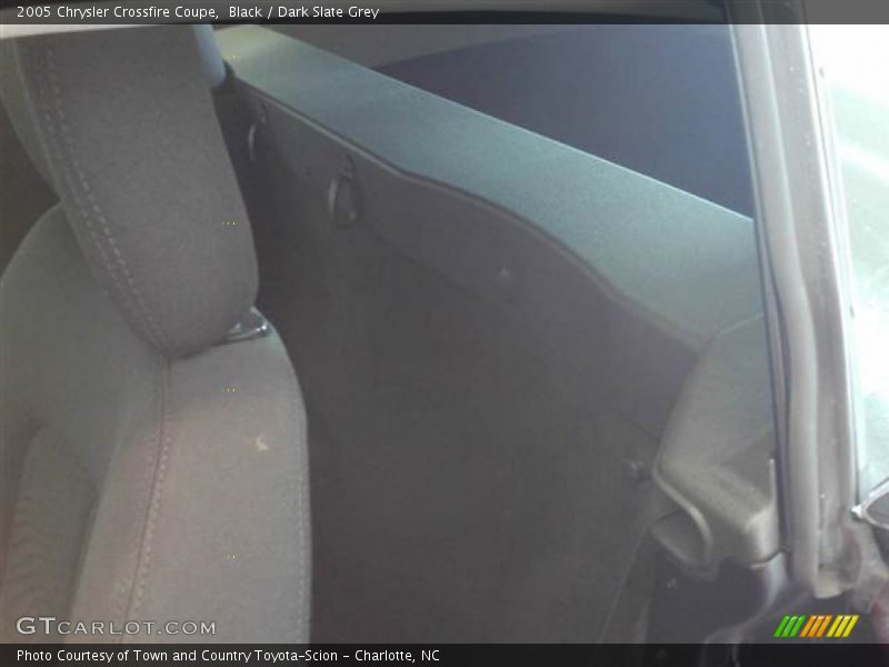 Black / Dark Slate Grey 2005 Chrysler Crossfire Coupe