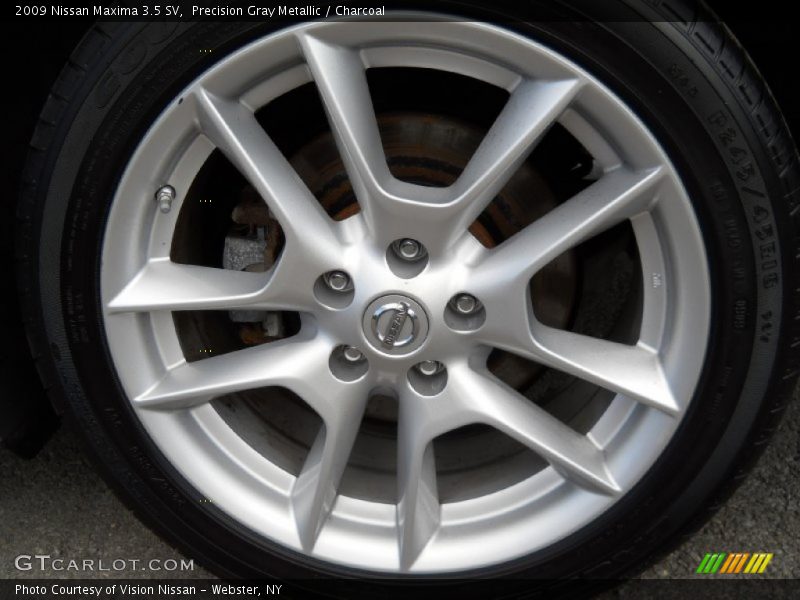 Precision Gray Metallic / Charcoal 2009 Nissan Maxima 3.5 SV