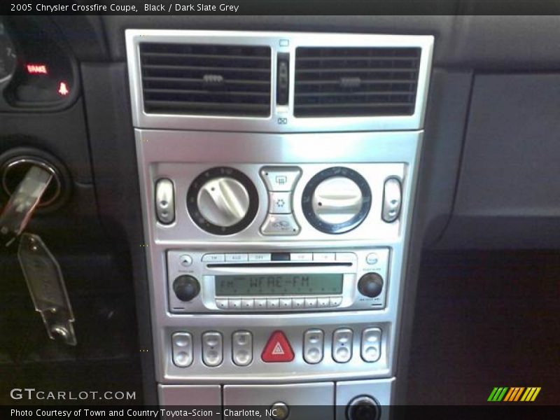 Controls of 2005 Crossfire Coupe