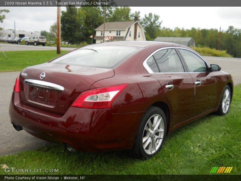 Tuscan Sun Metallic / Charcoal 2009 Nissan Maxima 3.5 S