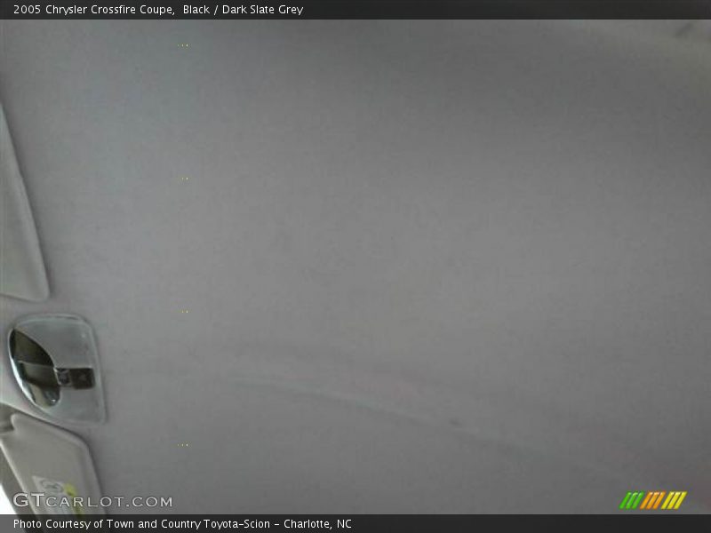 Black / Dark Slate Grey 2005 Chrysler Crossfire Coupe
