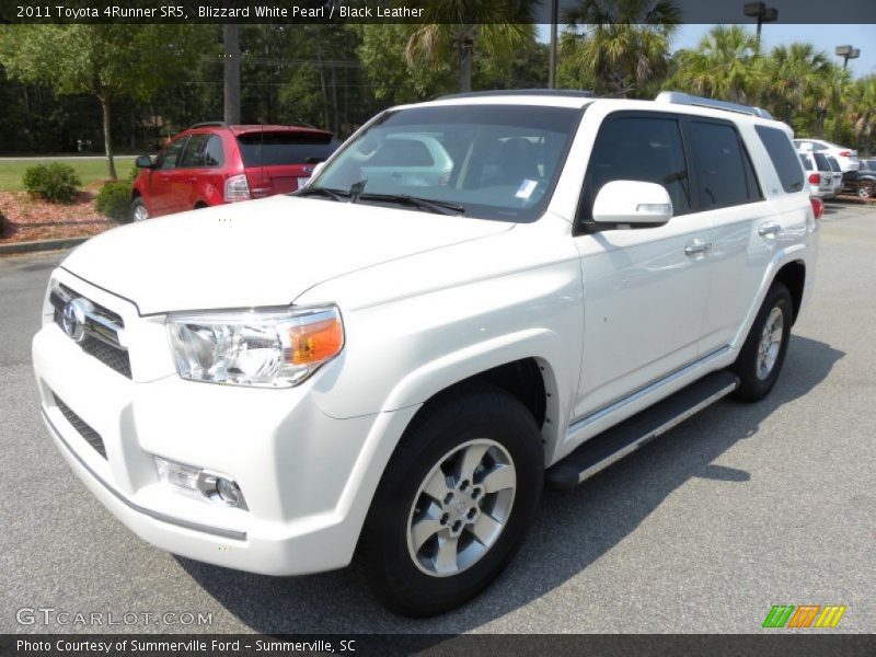 Blizzard White Pearl / Black Leather 2011 Toyota 4Runner SR5