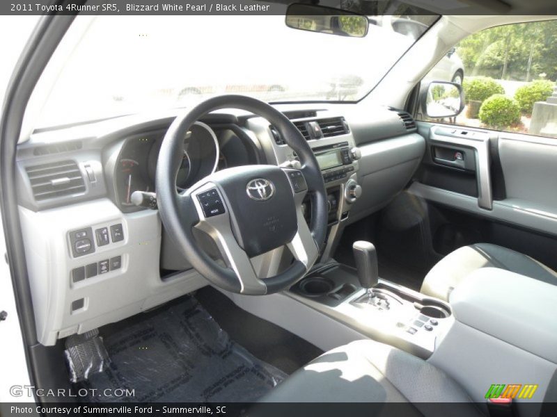 Blizzard White Pearl / Black Leather 2011 Toyota 4Runner SR5