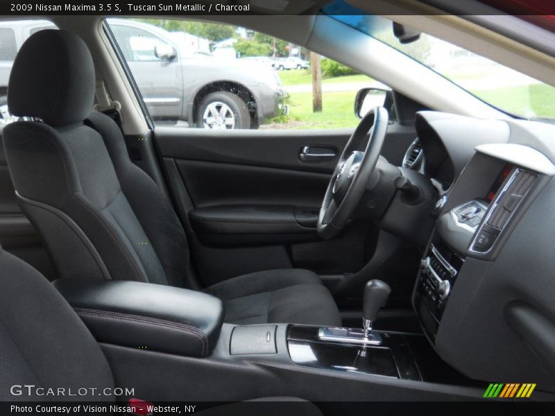 Tuscan Sun Metallic / Charcoal 2009 Nissan Maxima 3.5 S
