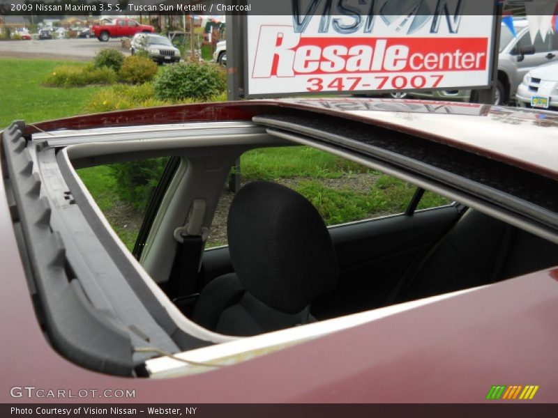 Tuscan Sun Metallic / Charcoal 2009 Nissan Maxima 3.5 S